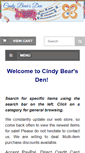 Mobile Screenshot of cindybearsden.com